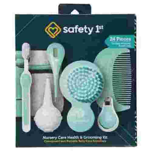 Safety 1ˢᵗ Baby Medical Healthcare & Hygiene Newborn Set, Nursery Care Kit, Seafoam