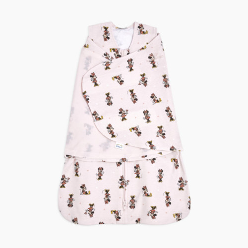 Halo Disney SleepSack Swaddle Cotton - Minnie Fun, Small