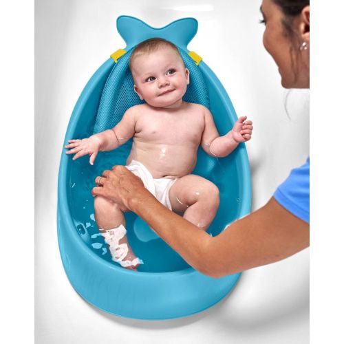Skip Hop Moby Smart Sling 3-stage Baby Bath Tub - Blue