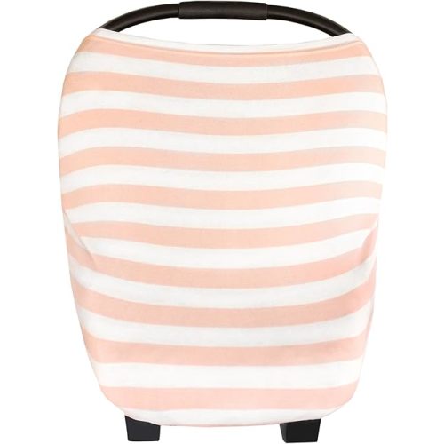 Copper Pearl Multi-Use Cover: Car Seat Covers, Nursing Cover, and Stroller Cover for Sun - Stretchy Fabric, All-Season Use, Stylish Designs, Easy Access for Moms - Holland