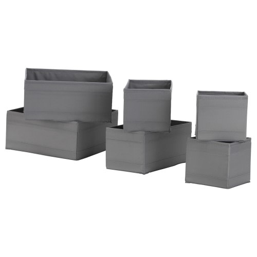 Dresser organizational cubes