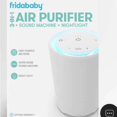 Fridababy® 3-in-1 Baby Air Purifier, Sound Machine and Nightlight