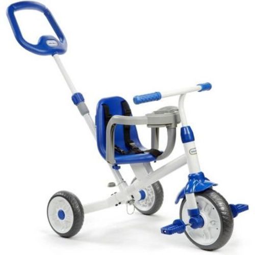 Little Tikes 3-in-1 Ride And Learn Kids' Standard Trike - Blue