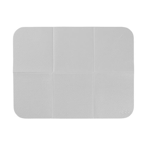 Ubbi On-The-Go Diaper Changing Baby Mat, Soft and Comfortable Diaper Bag Accessory Must Have for Newborns, Easy to Clean, Portable Folding Pad, Baby Traveling Accessories, Taupe
