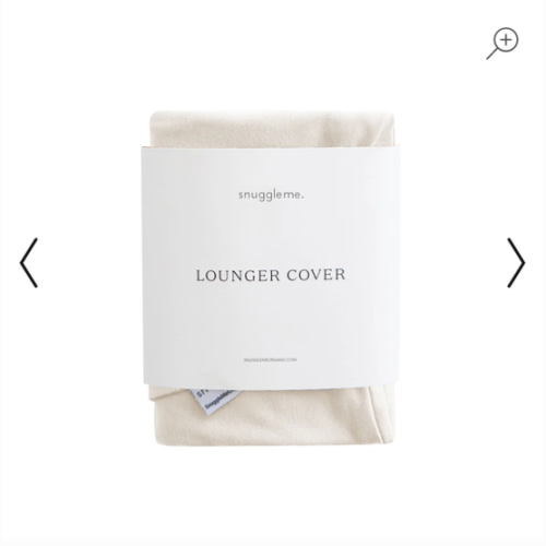 Infant Lounger Cover | Natural