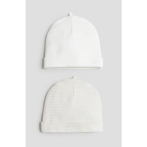 2-pack Cotton Beanies
