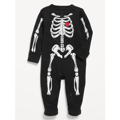 Snug-Fit 2-Way-Zip Pocket Footed One-Piece for Baby | Old Navy