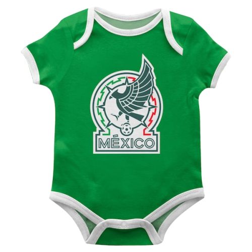 Mexico National Team Vive La Fete Infant Logo Bodysuit - Green