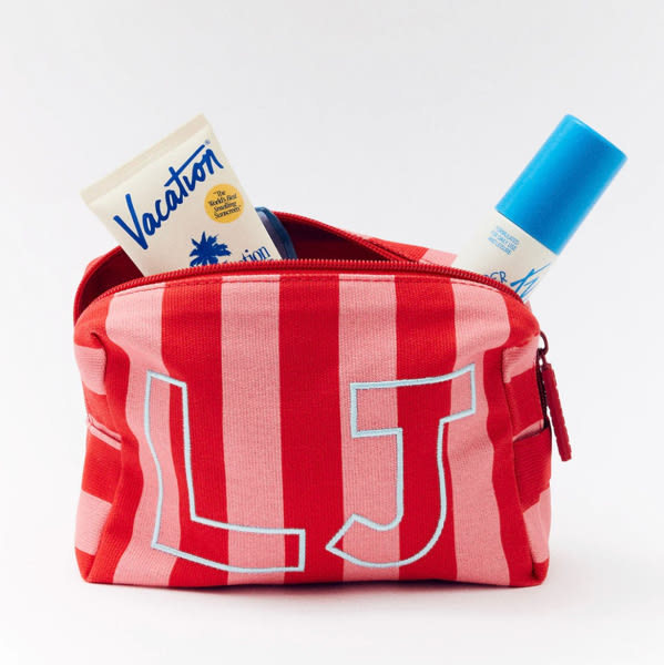 Striped Take It Away Custom Storage Pouch - Custom Cabana