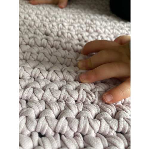THE OWEN | Organic Cotton Crocheted Tummy Time Blanket/Mat