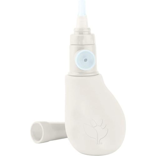 green sprouts Nasal Aspirator Bulb, Adult Use Only, Platinum-Cured Silicone, Plant-Plastic, Dishwasher Safe, Tested for Hormones - Light Spice