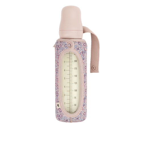 BIBS x LIBERTY Baby Bottle Sleeve Large - Eloise Blush