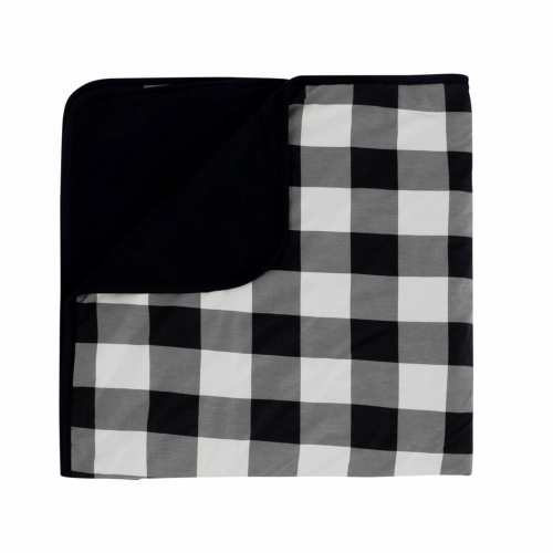 Baby Blanket in Midnight Plaid
