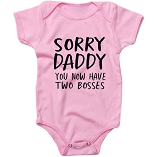 Baby Boys Girls Romper Bodysuit Infant Funny Jumpsuit Outfit 0-12Months