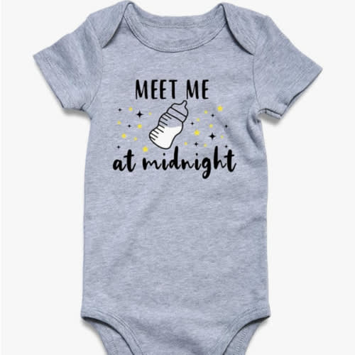 Funnycokid Baby Boys Girls Bodysuit Funny Newborn Romper Short Sleeve Infant Neutral Outfits Jumpsuit 0-12 Months