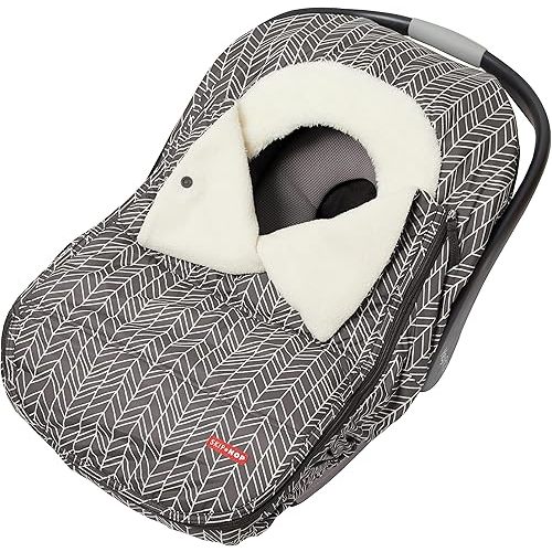 Skip Hop Winter Car Seat Cover, Stroll & Go, Grey Feather
