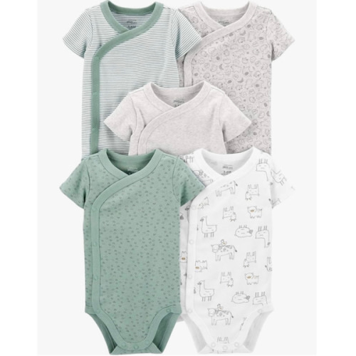 Simple Joys by Carter's unisex-baby 5-pack Side Snap Short-sleeve Bodysuit