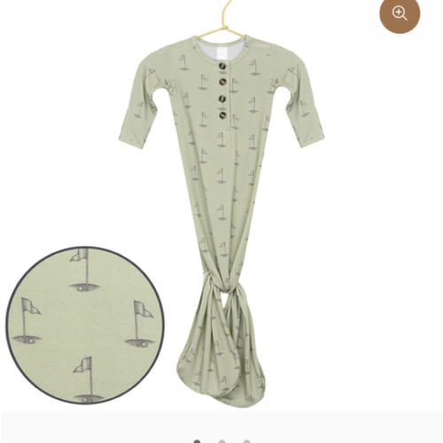 Cal Knotted Gown
