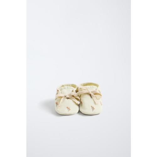 FLORAL COTTON BOOTIES