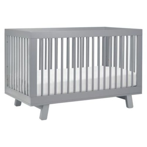 Babyletto Hudson 3-in-1 Convertible Crib with Toddler Rail - Washed Natural