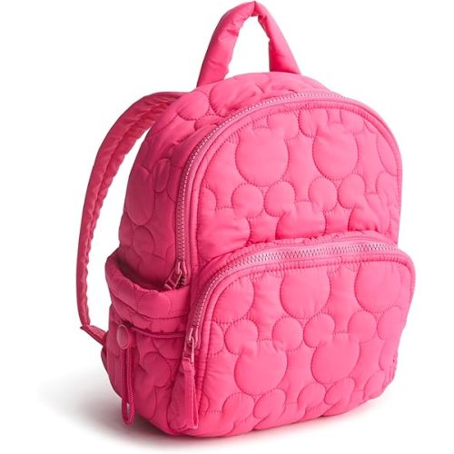 Vera Bradley Women's Disney Featherweight Small Banbury Backpack, Beetroot Pink, One Size