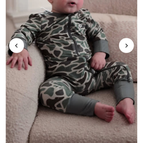Baby Zip Up - Retro Duck Camo – BURLEBO