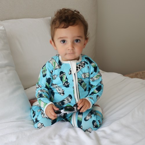 Shop Long Sleeve Zipster for Babies - Made from Bamboo