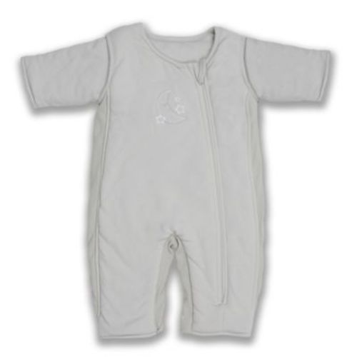 Baby Brezza® 3-6M2-in-1 Swaddle Transition Sleepsuit - GREY - 3-6 MONTHS