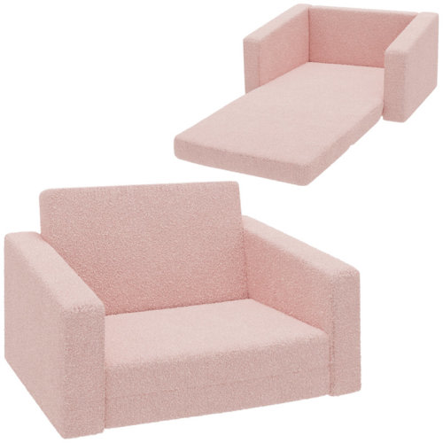 Isabelle & Max™ Kids Sofa, 2 in 1 Kids Fold Out Chair Convertible Sofa to Lounger | Wayfair