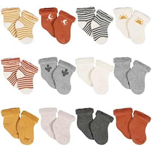 Gerber Baby 12-pair Sock Bundle