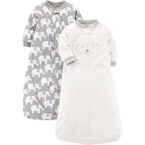 Carter's Unisex-Baby 2-Pack Microfleece Sleepbag