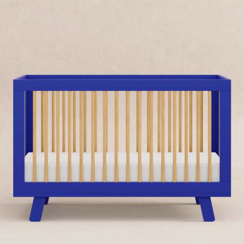Hudson 3-in-1 Convertible Crib with Toddler Bed Conversion Kit