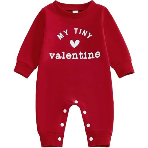 BemeyourBBs Newborn Baby Boy Fall Winter Clothes Long Sleeve Romper Jumpsuit Cute Infant One Piece Outfit
