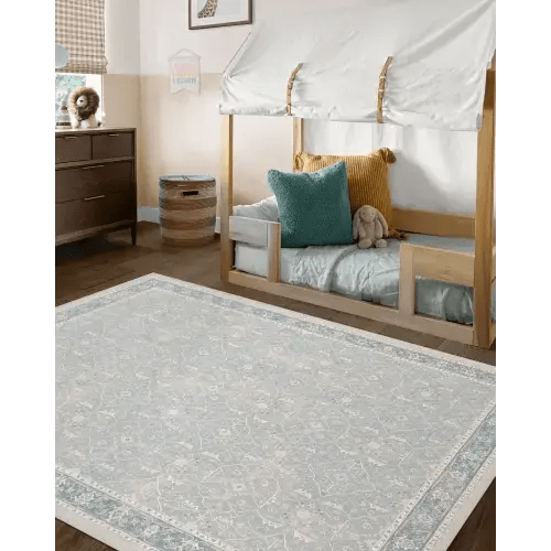 Celestine Soft Blue Tufted Rug | Ruggable