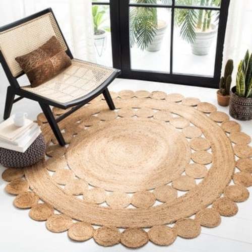 SAFAVIEH Natural Fiber Suhasini Farmhouse Rug