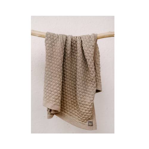 Baby blanket Merino wool stroller blanket Soft knit Organic throw crib blanket Baby shower gift