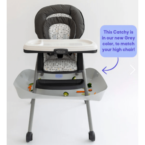 CATCHY -The Food Catcher for High Chairs – (Graco Table2Table LX 6-in-1 Highchair- Grey)