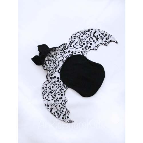 Newborn baby skeleton bat swaddle blanket – Anklebiterskidsbykay