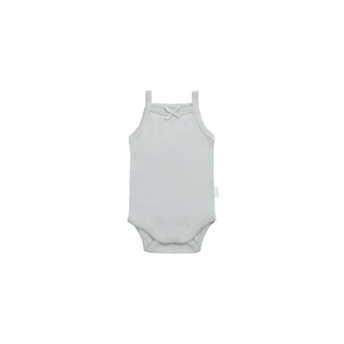 Organic Cotton Bridget Singlet Bodysuit - Mineral