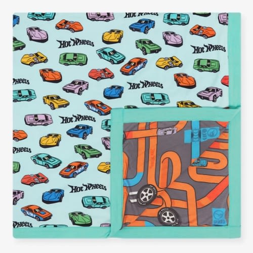 Retro Hot Wheels™ & Hot Wheels™ Retro Tracks Luxette Patoo® Blanket