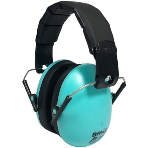 Banz Kidz Earmuffs 2 Years & Older – Loud Noise Canceling Kids Headphones & Toddler Ear Muffs, Size Adjustable