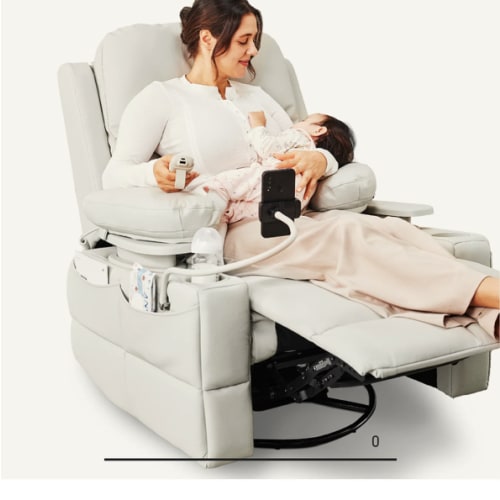 Rocking Nursery Chair for Breastfeeding – MAMAZING