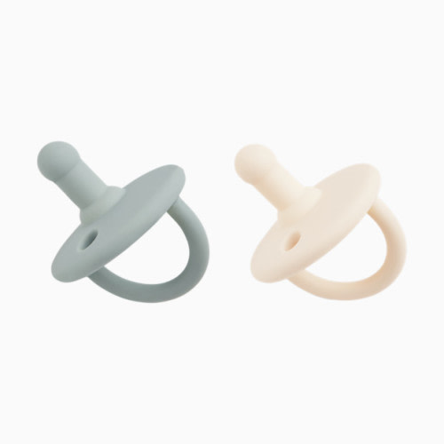 Silicone Pacifier (2 Pack) - Sage/Oat Milk