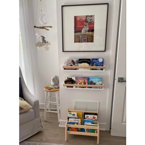 Nursery Bookshelf, Kids Bookshelf, Floating Shelves, Kids Room Decor, Wooden Shelves, Playroom, Gift Ideas Kids Bookshelf Wall Storage,