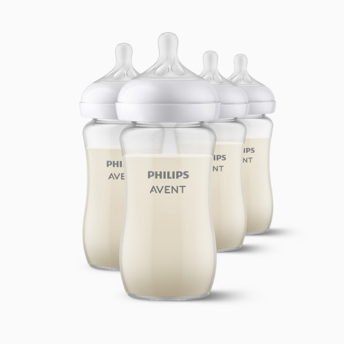 Philips Avent Glass Natural Baby Bottle - 8 Oz, 4