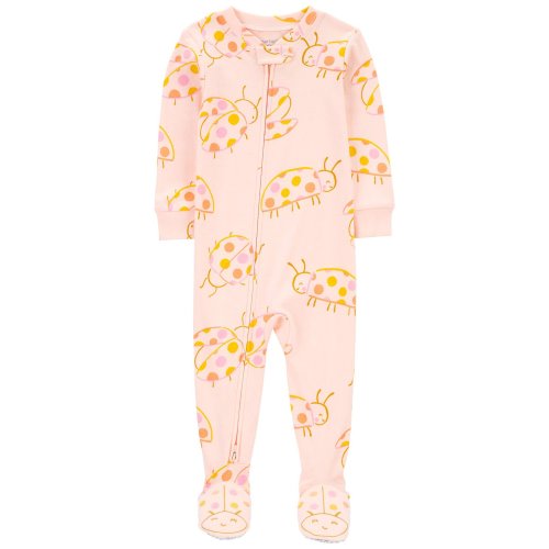 Baby 1-Piece Ladybug 100% Snug Fit Cotton Footie Pajamas - Carter's | Carter's