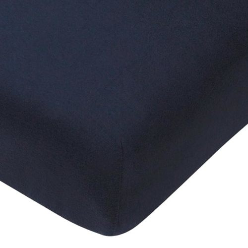 HonestBaby Fitted Crib Sheets-Dark Navy Fitted Crib Sheet