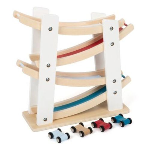 Small Foot Wooden Car Ramp Racing Playset