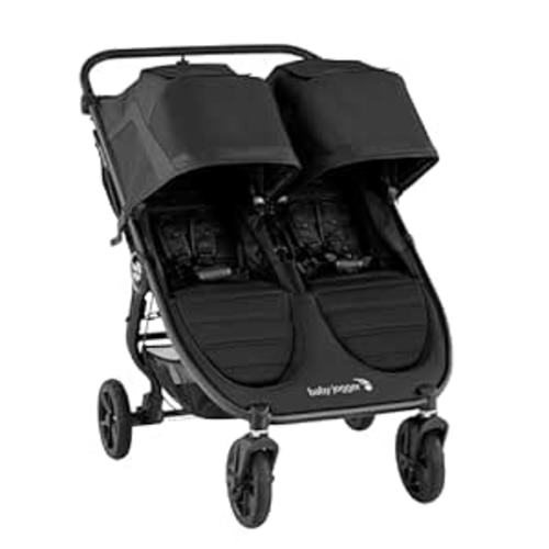 Amazon.com : Baby Jogger City Mini GT2 All-Terrain Double Stroller, Jet , 40.7x29.25x42.25 Inch (Pack of 1), Black : Baby