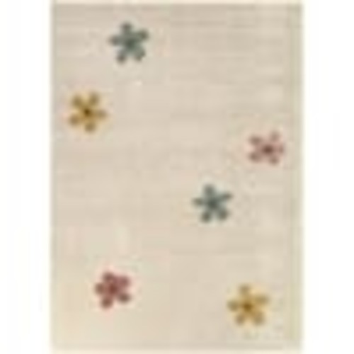 BALTA Gardner Cream 5 ft. x 7 ft. Floral Area Rug 3126532